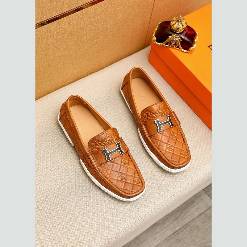 H**mes leather shoes